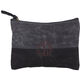 Personalized Waxed Canvas Cosmetic Bag Image 1 of 3